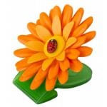 lot-de-3-pinces-avec-aimant-flower-power-orange-vigar-7206