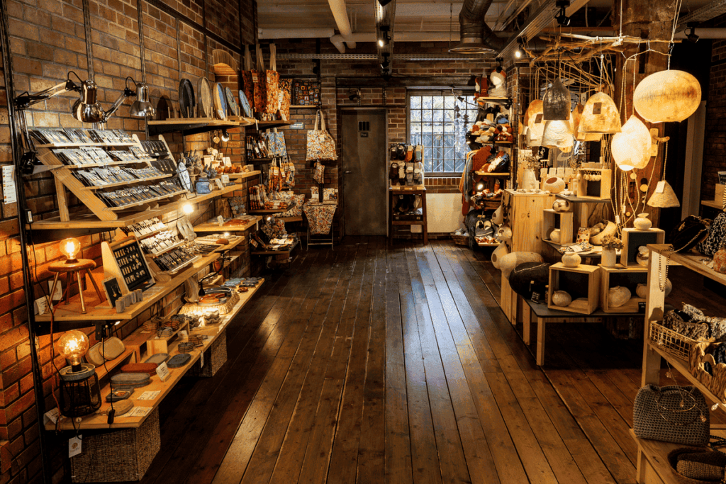 Magasin de produits artisanaux