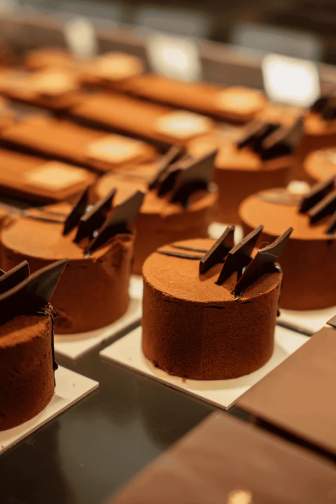 pâtisseries au chocolat